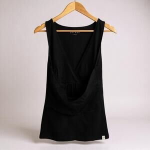 Lalabu Soothe Shirt Womens Size XL Black Baby Infant Carrier Tank Top